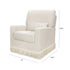 Namesake Crawford Pillowback Comfort Swivel Glider | Boucle with Tassel Fringe