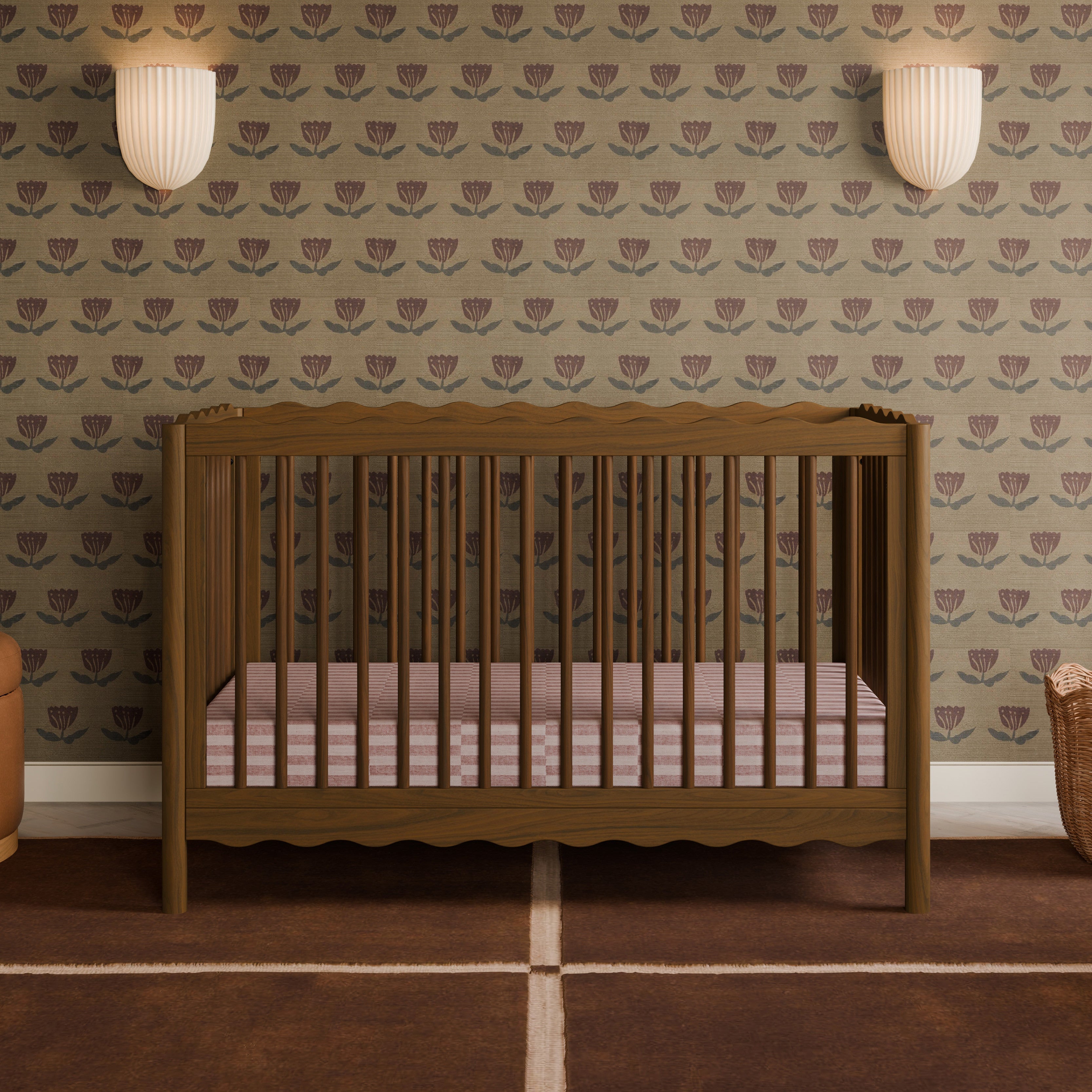 Babyletto Swell 4-in-1 Convertible Crib with Toddler Bed Conversion Kit