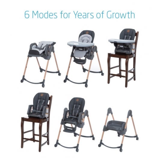 how to fold maxi cosi high chair Maxi-Cosi Minla 6-in-1 Adjustable High Chair – Lakeland Baby and Teen Furniture