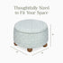 Morris & Co. x Namesake Tuffet Storage Ottoman