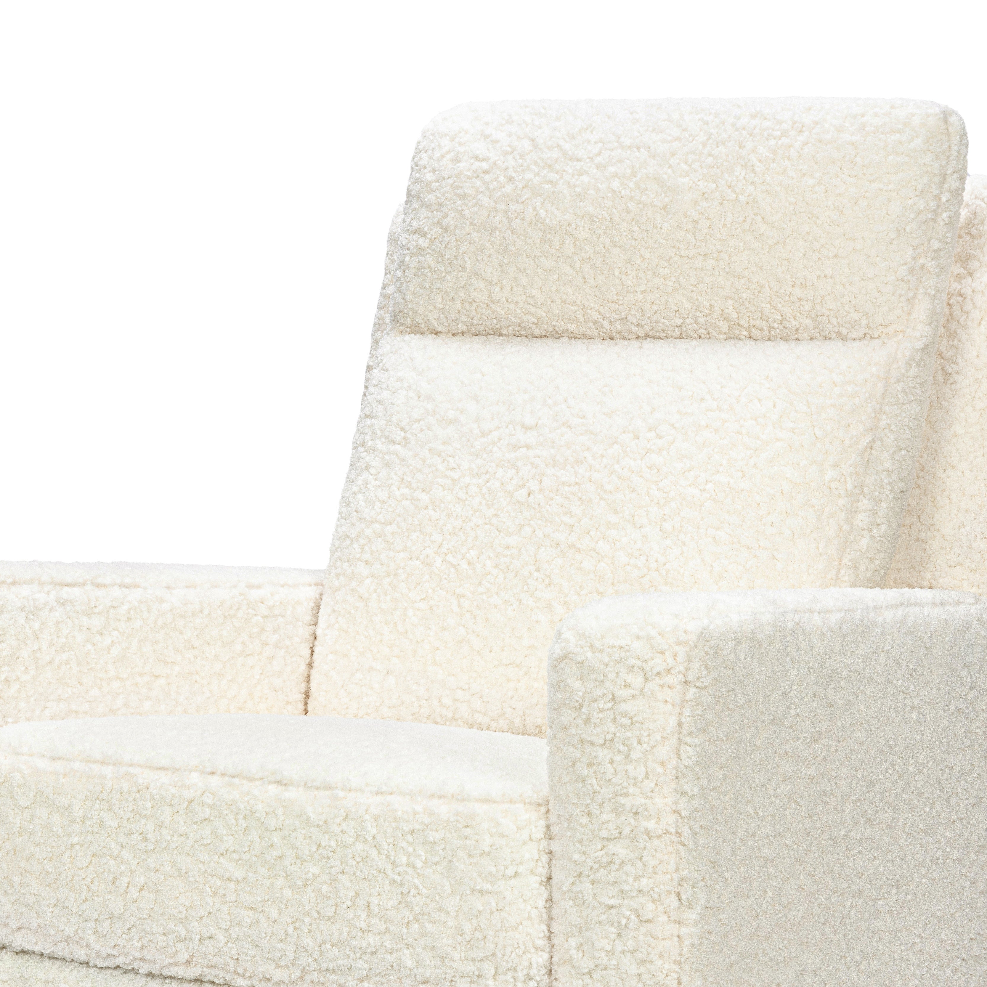 Babyletto Sigi Pro Power Recliner & Swivel Glider with Power Adjustable Headrest and Lumbar Support