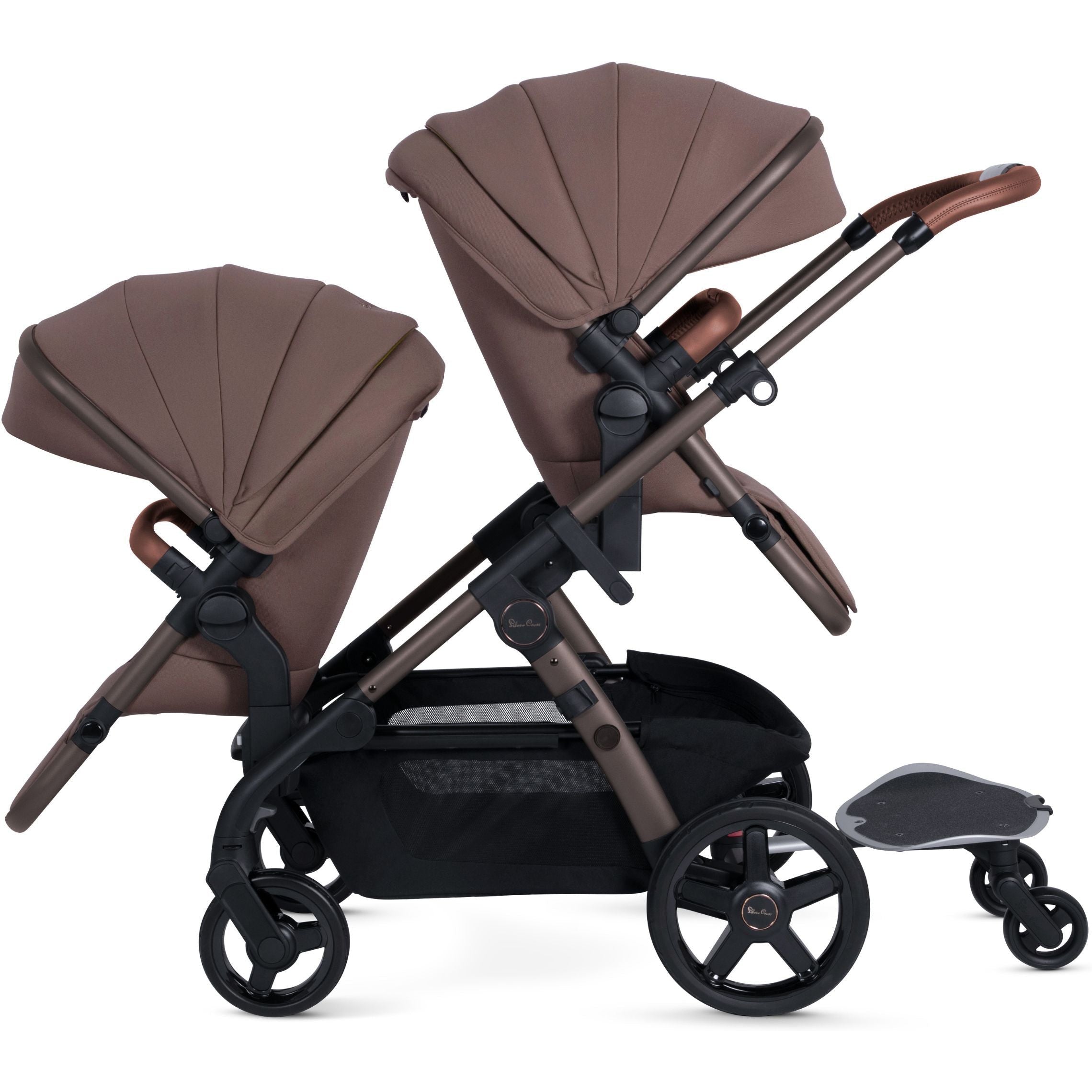 Silver Cross Wave 3 Single-to-Double Stroller