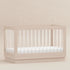 Babyletto Harlow Acrylic 3-in-1 Convertible Crib with Toddler Bed Conversion Kit