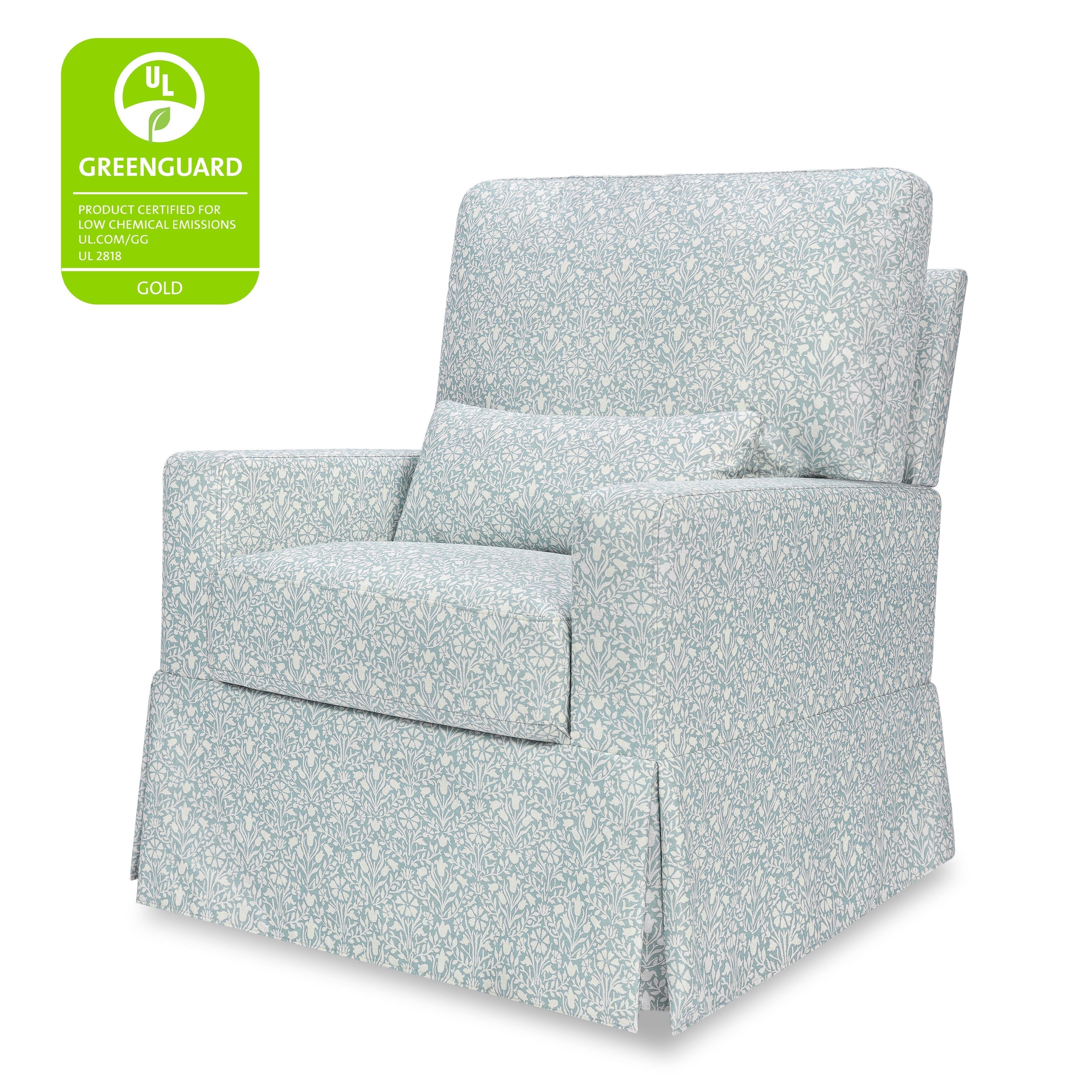 Morris & Co. x Namesake Crawford Pillowback Comfort Swivel Glider