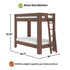 Maxwood Pacific Twin XL Bunk Bed