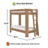 Maxwood Pacific Twin XL Bunk Bed