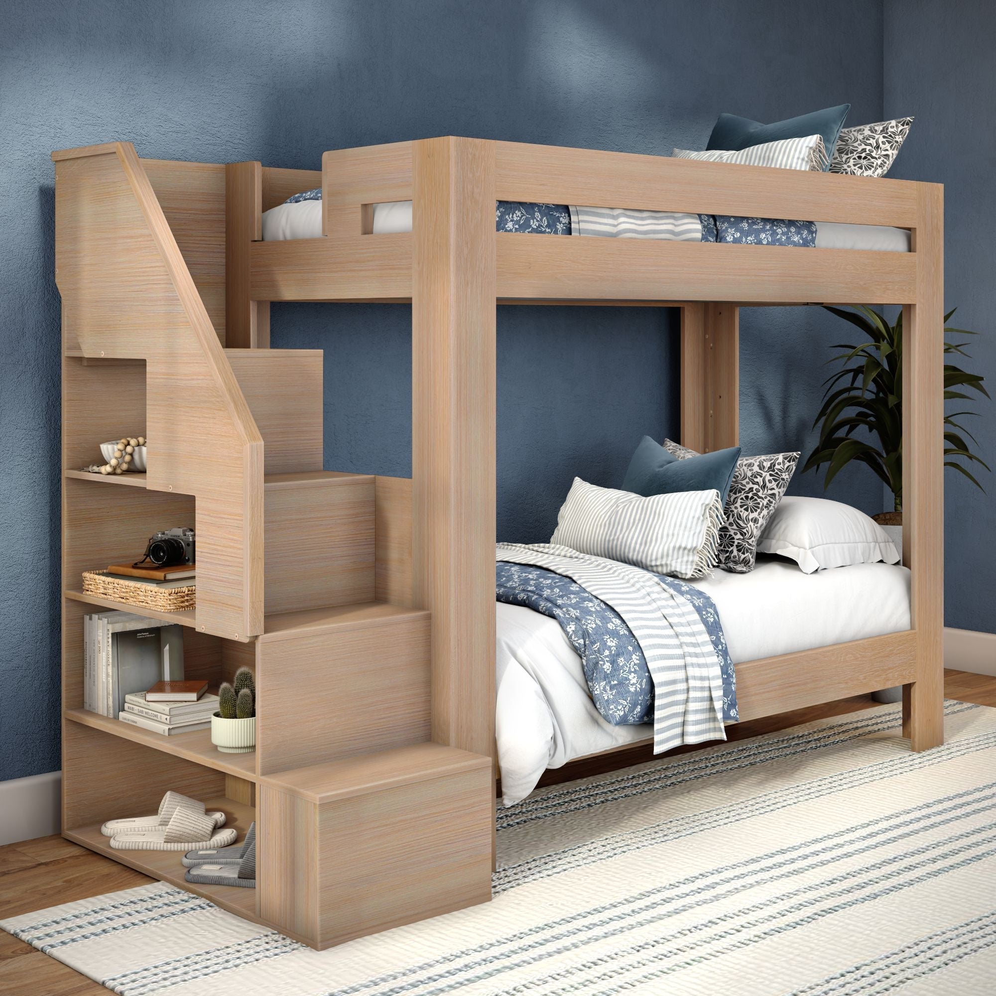 Maxwood Pacific Twin XL Bunk Bed with Stairs