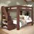 Maxwood Pacific Queen Bunk Bed with Stairs