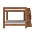 Maxwood Pacific Queen Bunk Bed with Stairs