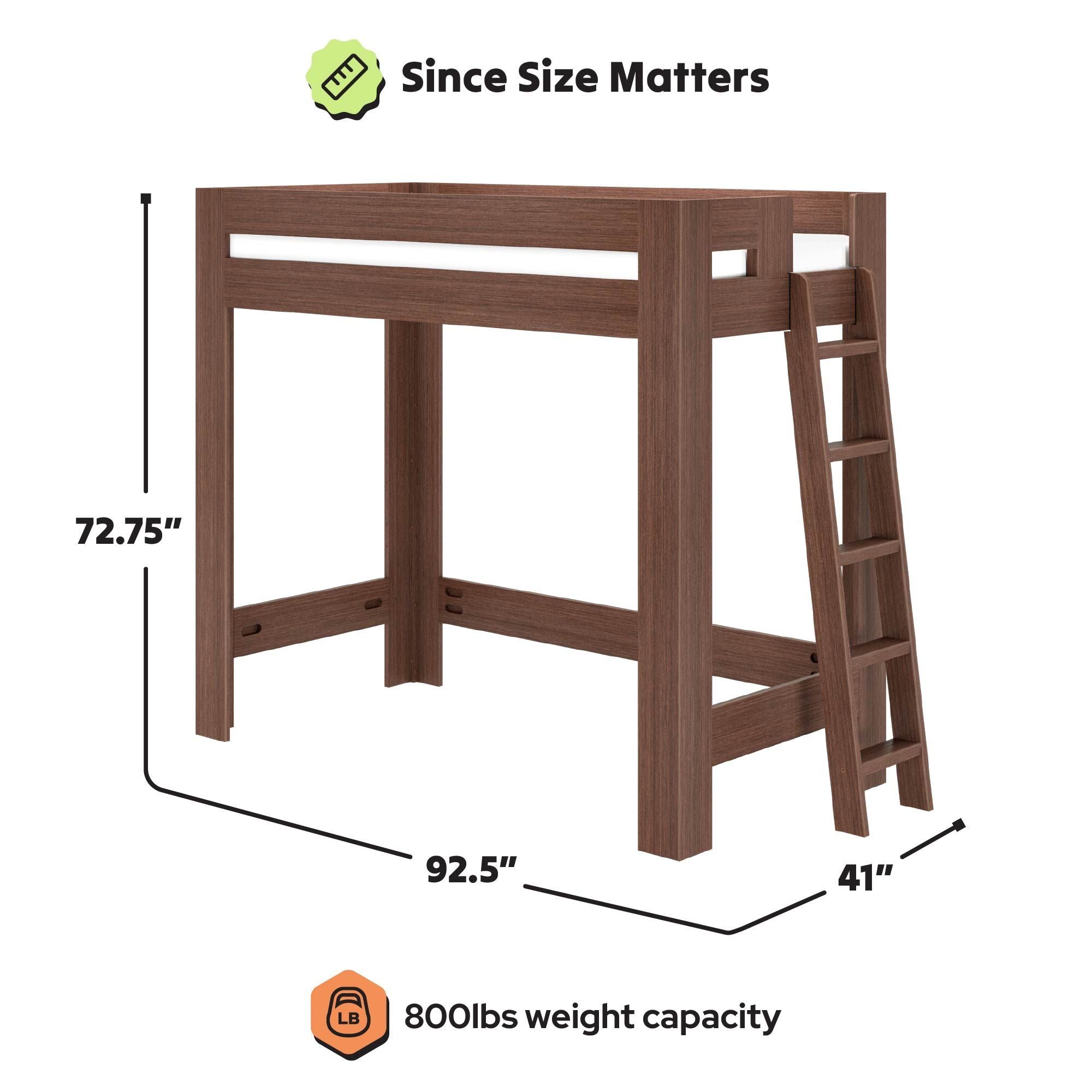 Maxwood Pacific Twin XL Loft Bed