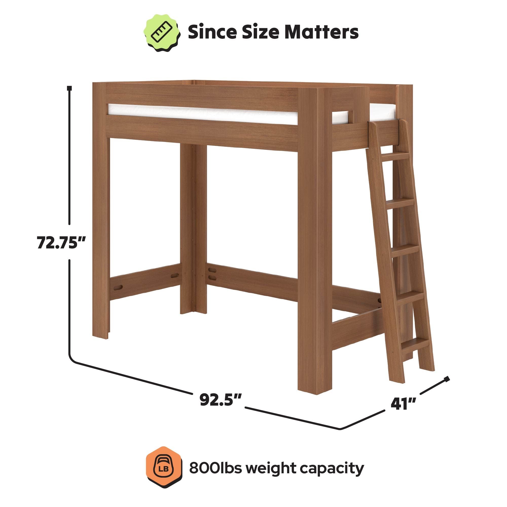Maxwood Pacific Twin XL Loft Bed