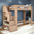 Maxwood Pacific Twin XL Loft Bed with Stairs