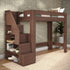 Maxwood Pacific Twin XL Loft Bed with Stairs