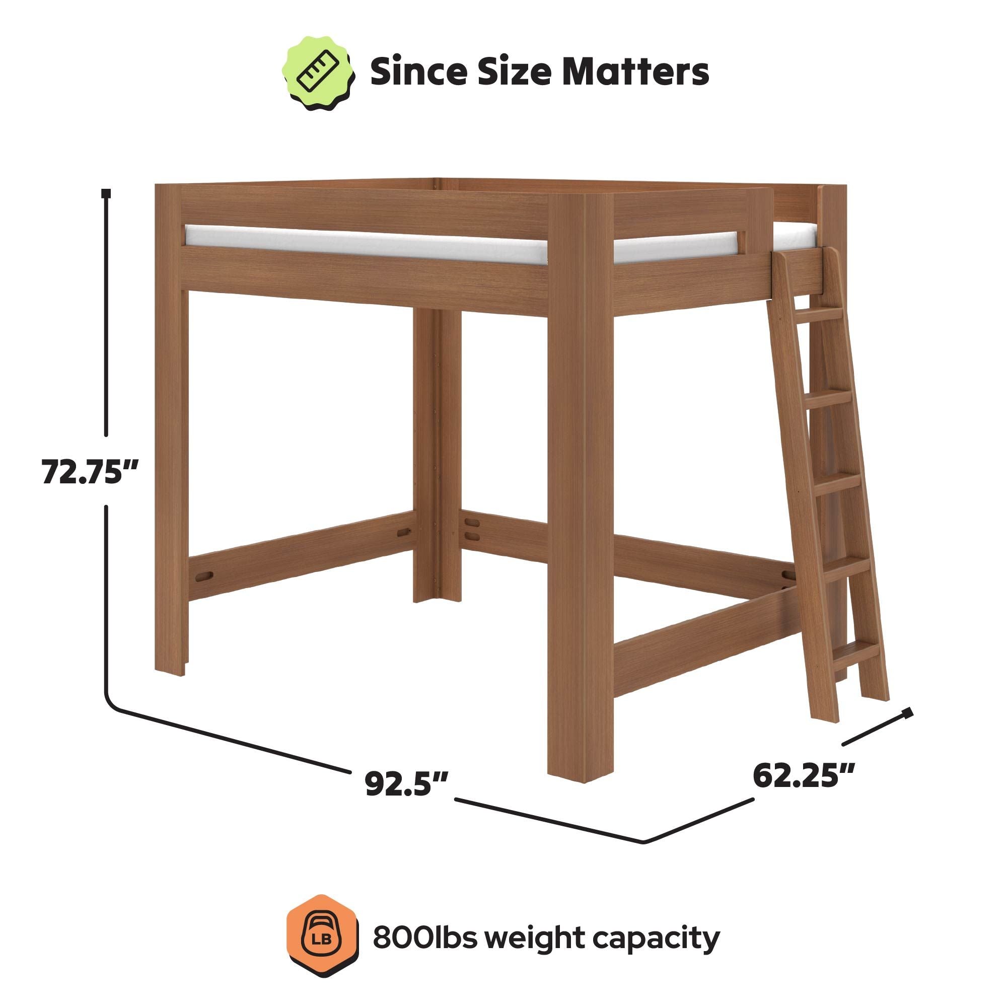 Maxwood Pacific Queen Loft Bed