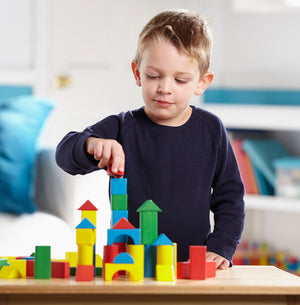 Melissa & Doug 100 Wooden Blocks