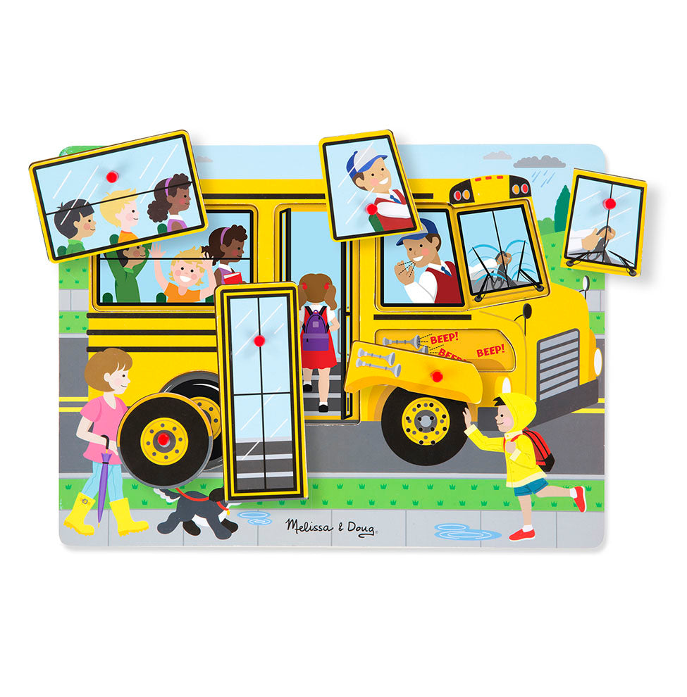 Melissa & Doug Sound Puzzle The Weels on the Bus