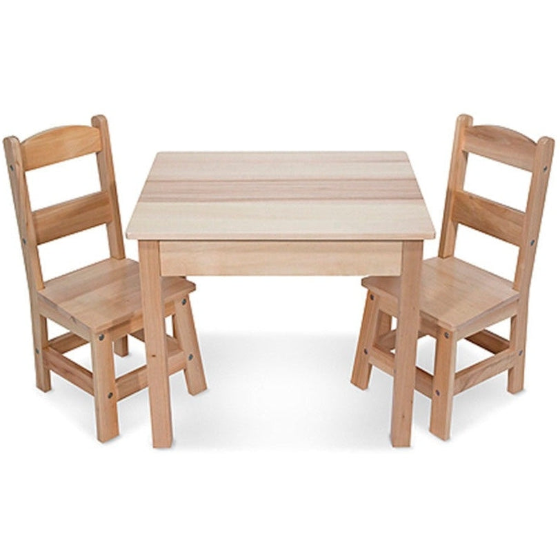 Melissa & Doug Wooden Table & Chairs Set