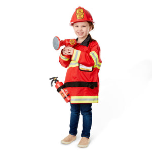 Melissa & Doug Role Playing Costume Set Fire Chief