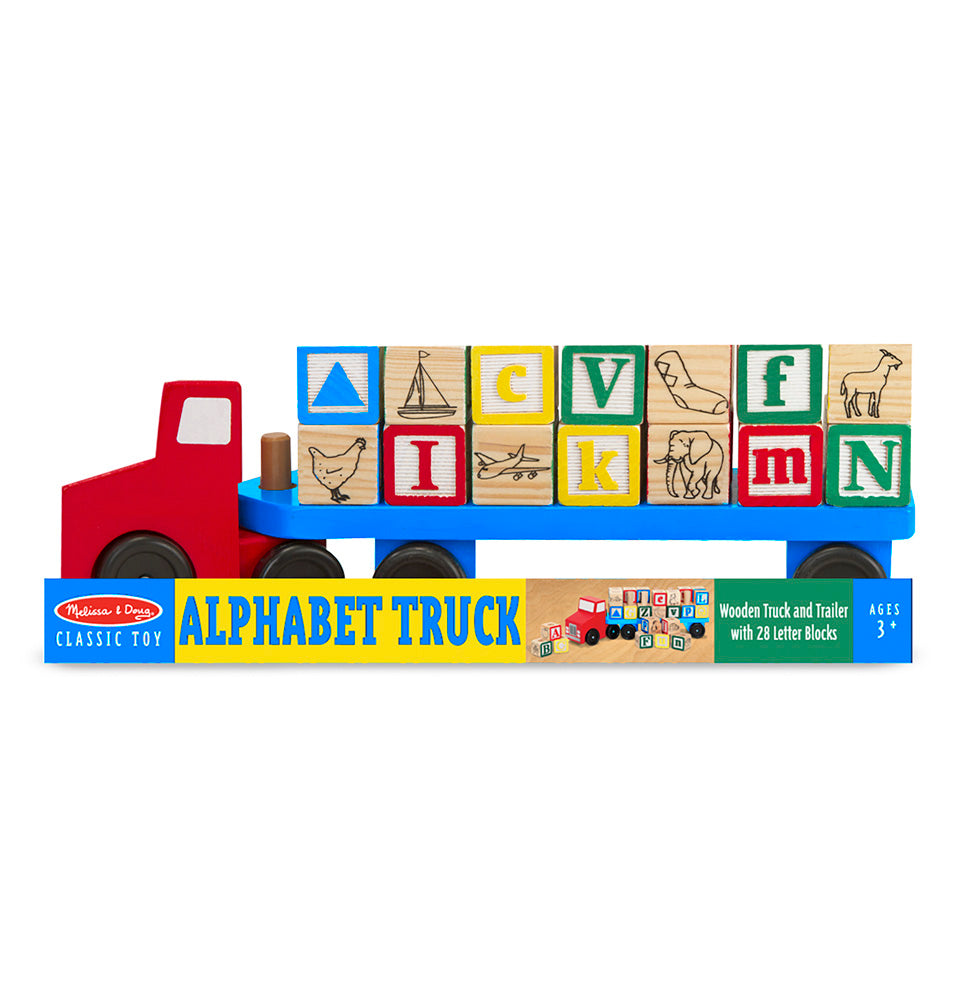 Melissa & Doug Alphabet Truck – Lakeland Baby and Teen Furniture
