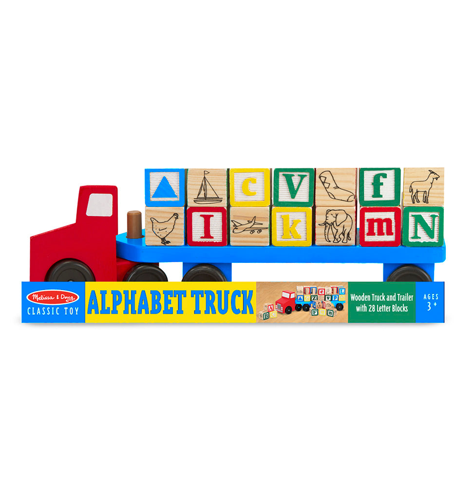 Melissa Doug Alphabet Truck