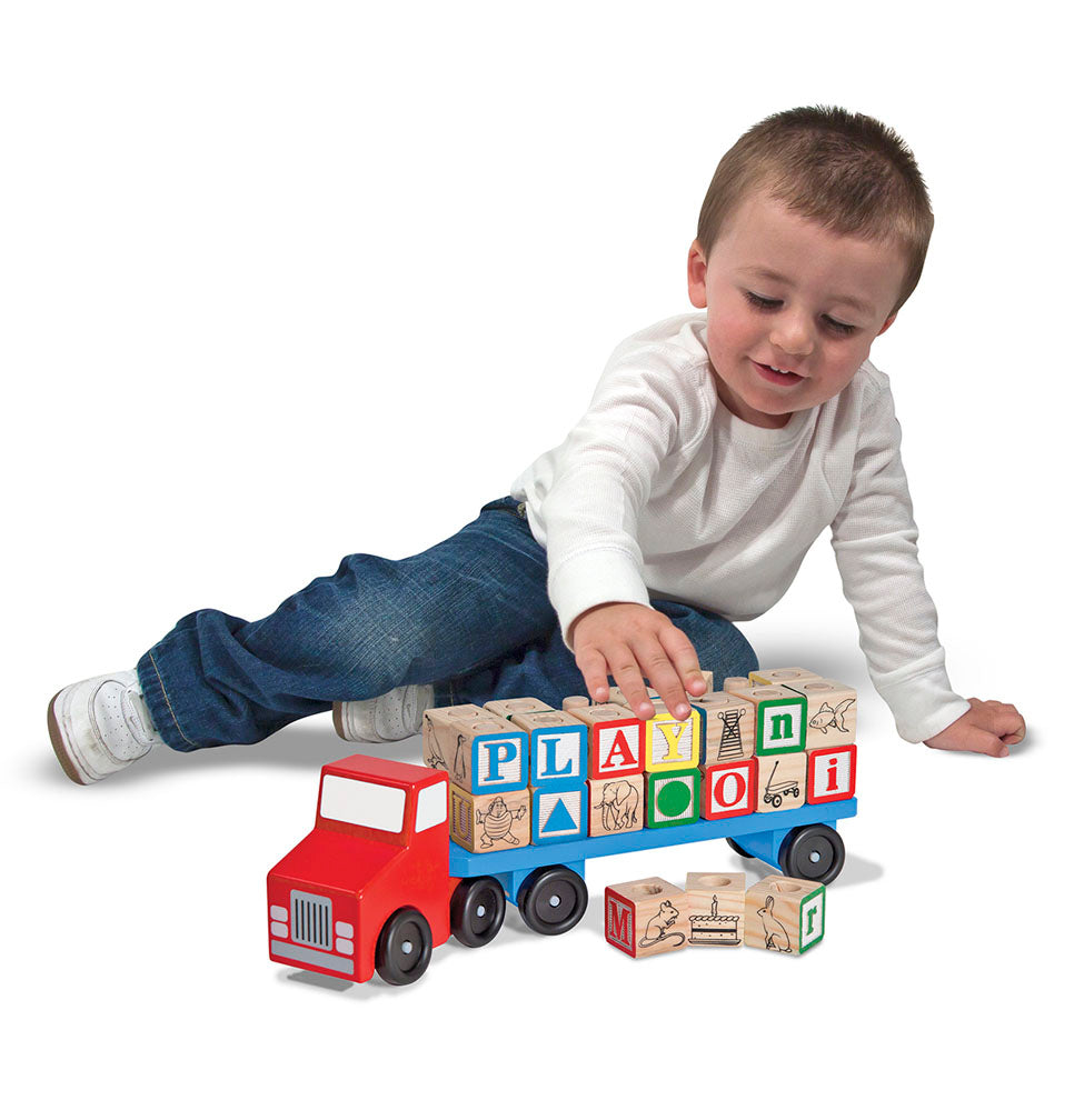 Melissa Doug Alphabet Truck Lakeland Baby and Teen Furniture