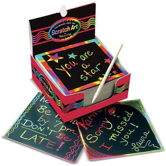 Melissa & Doug Box of Rainbow Mini Notes (Box of 125)