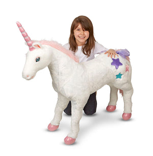 Melissa & Doug Jumbo Stuffed Animal Unicorn