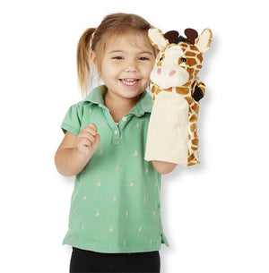Melissa & Doug Hand Puppets Zoo Friends