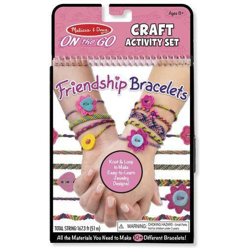 Melissa & Doug On-the-Go Crafts Friendship Bracelets
