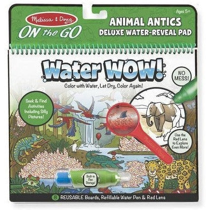 Melissa & Doug Water Wow! Animal Antics Deluxe