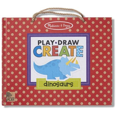 Melissa & Doug Play, Draw, Create Dinosaurs