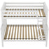 M3 Twin over Full Slat Bunk with Angle Ladder + Slat Rolls