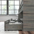 M3 Modern Farmhouse Twin-Size Low Loft with Two Drawers