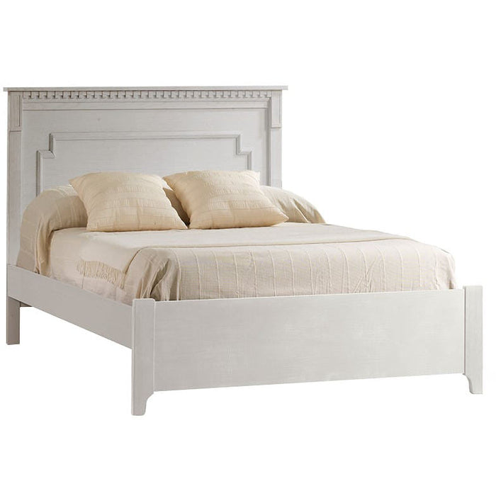 Natart Ithaca Double Bed with Low-Profile Footboard  & Rails