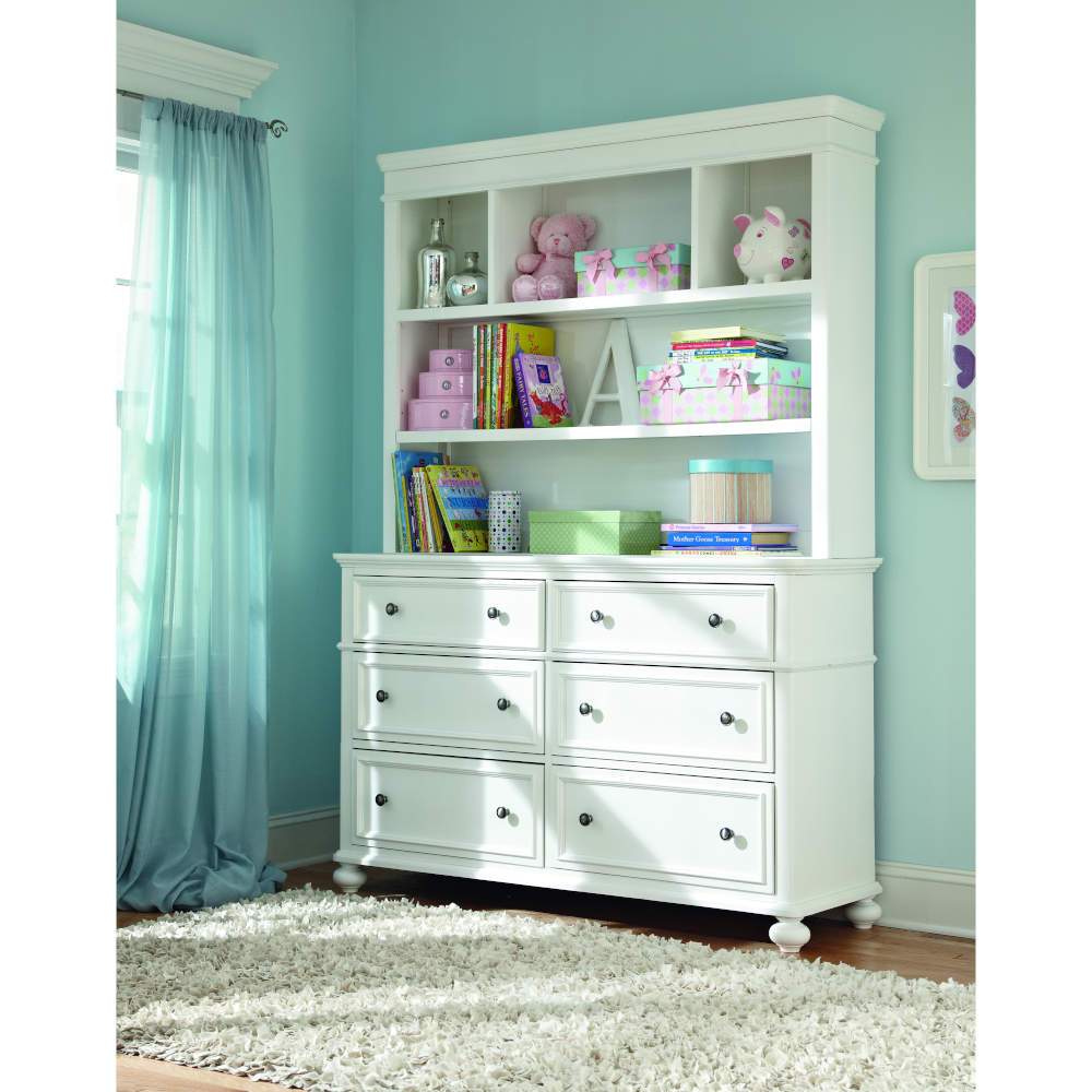 legacy classic kids dresser Legacy Classic Kids Canterbury Dresser in Natural White 9815-1100