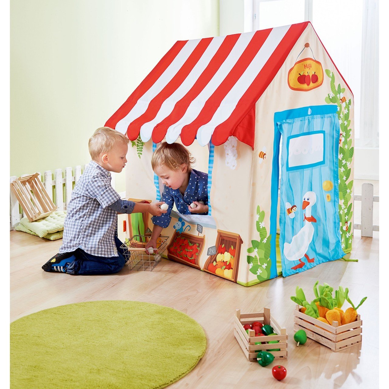 Haba Grocery Shop Play Tent