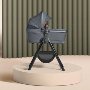 Silver Cross Wave Tandem Bassinet with Sustainable Fabrics