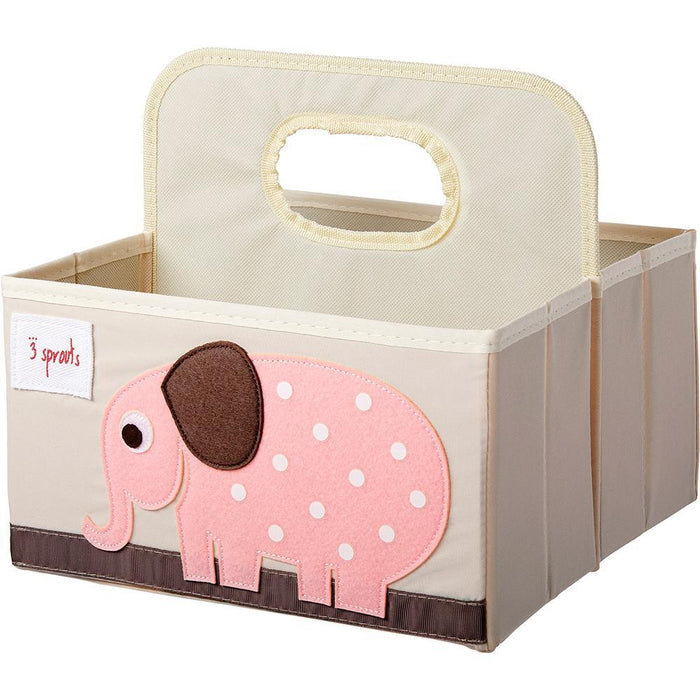 3 Sprouts Diaper Caddy Elephant