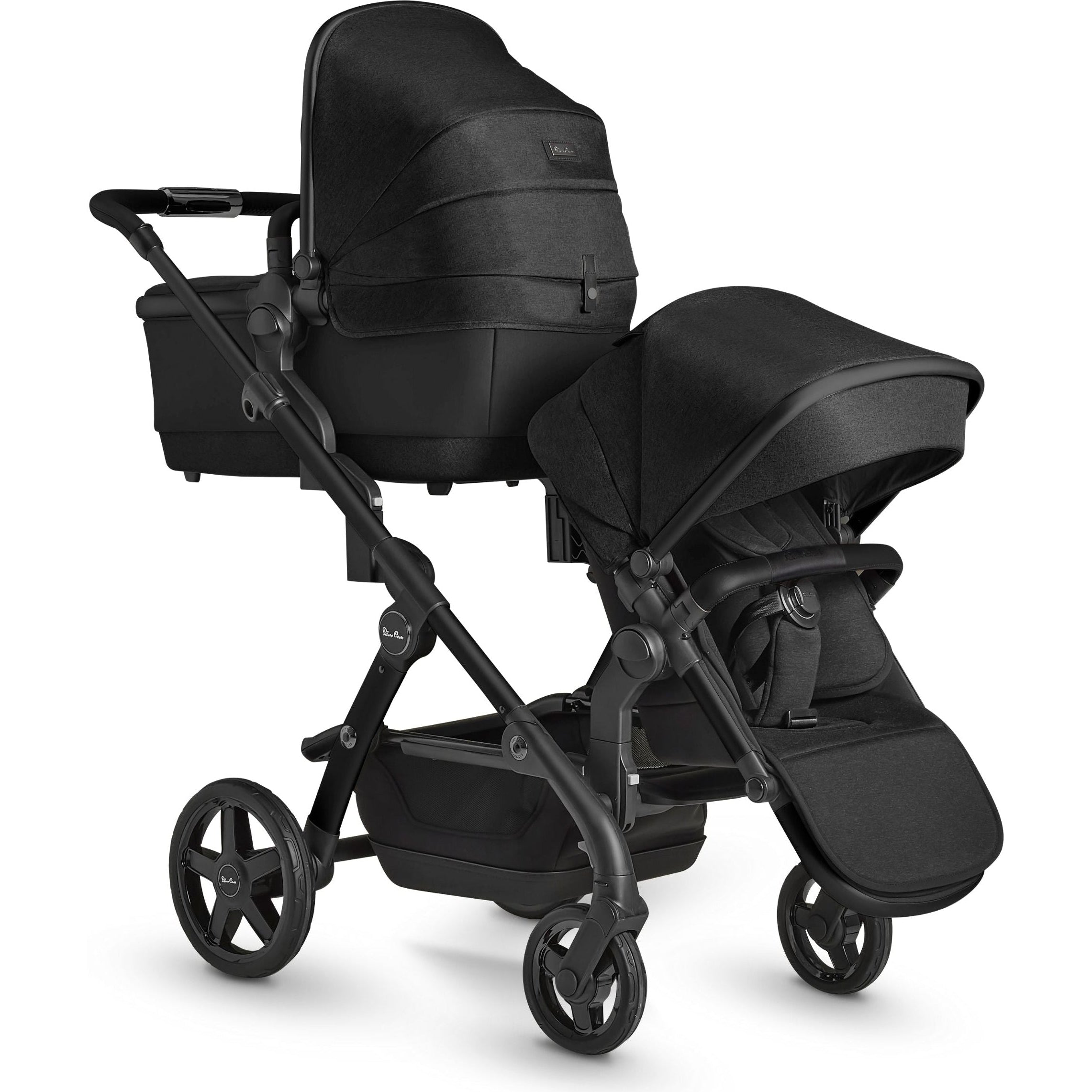 silver cross wave double stroller Silver Cross Wave Tandem Seat with Sustainable Fabrics – Lakeland Baby and Teen Furniture