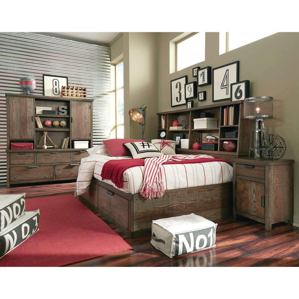 Kids bookcase headboard on sale