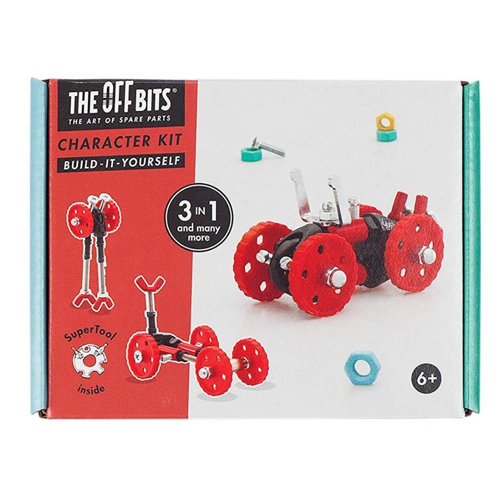 Fat Brain Toys OffBits Vehicle Red