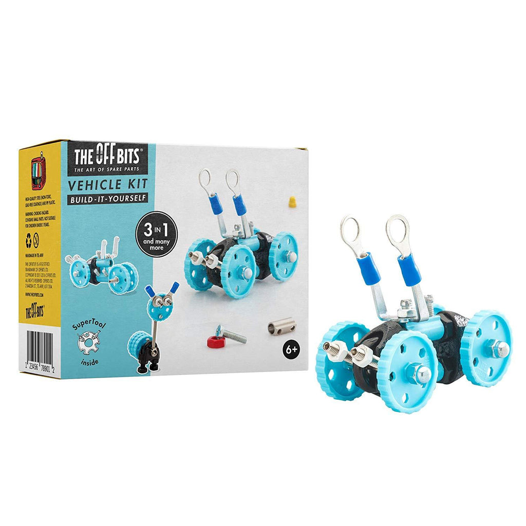 Fat Brain Toys OffBits Vehicle Blue
