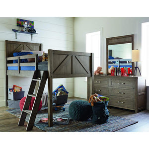 Legacy Classic Kids Bunkhouse Mid Loft Twin Bed