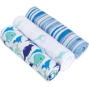 aden+anais White Label Swaddle 3-Pack