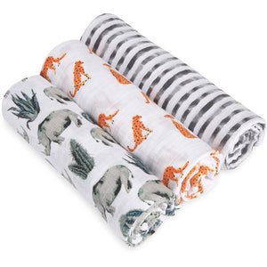 aden+anais White Label Swaddle 3-Pack