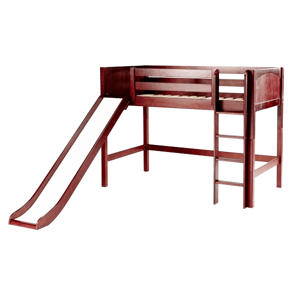 Maxtrix Twin Mid Loft Bed with Slide