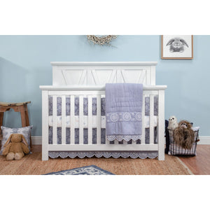 Franklin & Ben Emory Farmhouse 4-in-1 Convertible Crib + 6-Drawer Dresser + 6-Drawer Chest Set
