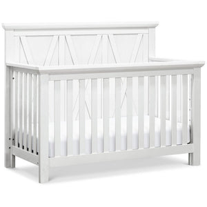 Franklin & Ben Emory Farmhouse 4-in-1 Convertible Crib + 6-Drawer Dresser + 6-Drawer Chest Set