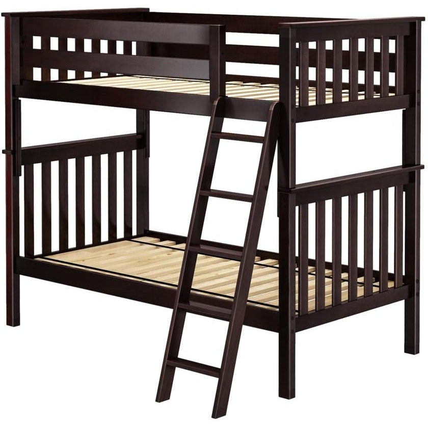 Jackpot Deluxe Twin over Twin Bunk with Angle Ladder