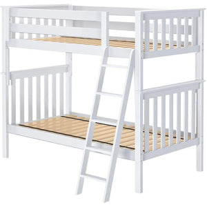 Jackpot Deluxe Twin over Twin Bunk with Angle Ladder